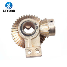Earthing Switch Bevel Gear With Iron and zincing  switchgear parts